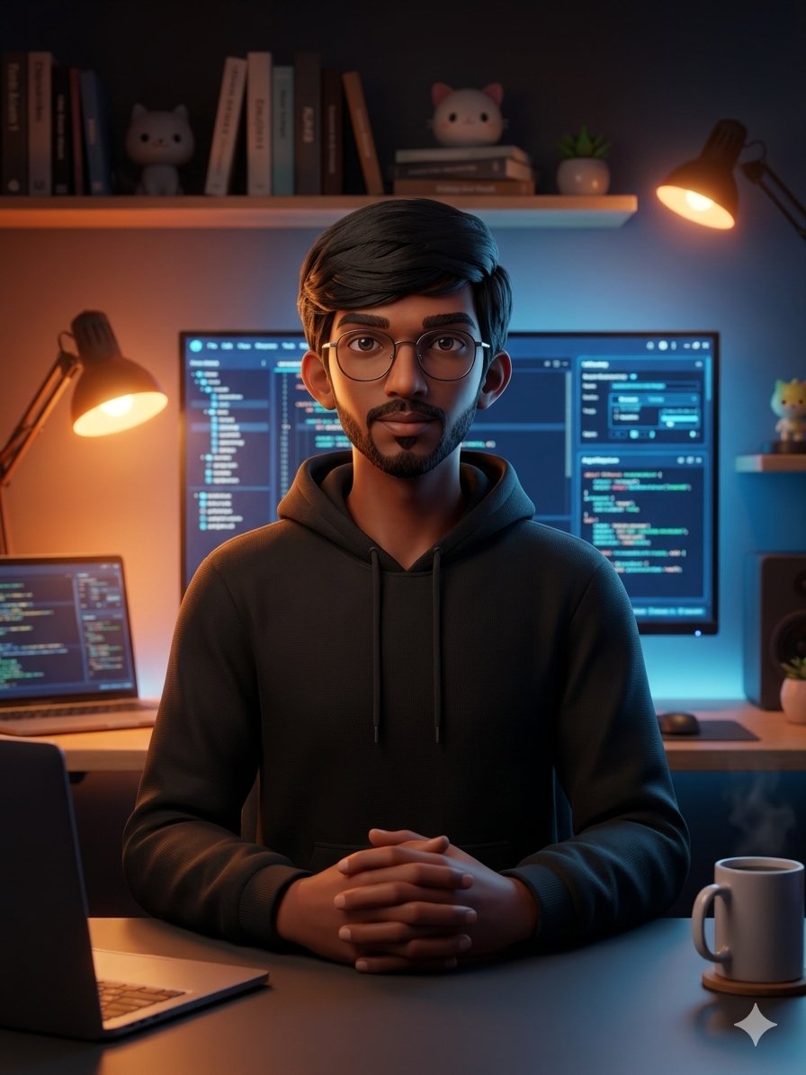 M. MATHAVAN at their desk